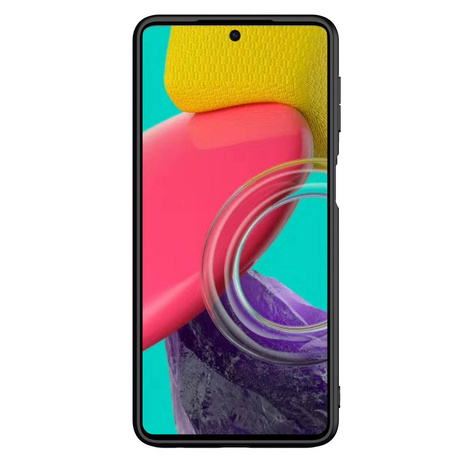 Nillkin Textured Case verstärktes Gehäuse mit Gelrahmen Samsung Galaxy M53 5G schwarz