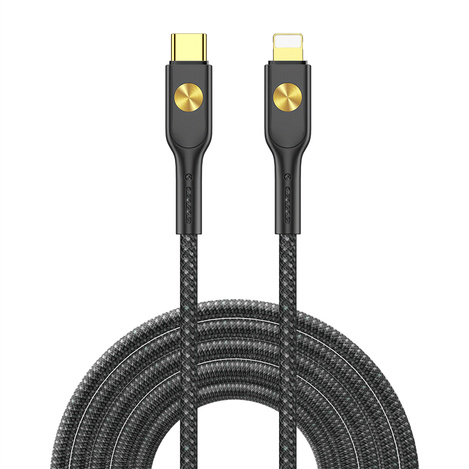 WIWU 30W kabel typ C na lightning Wi-C035 czarny