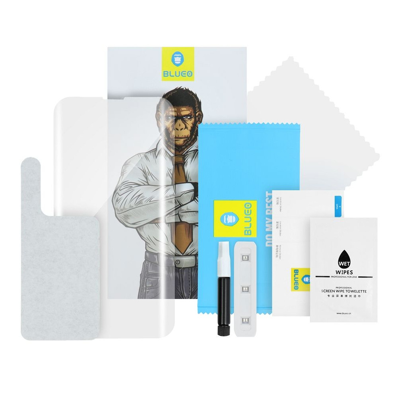 Szkło Hartowane 5D Mr. Monkey Glass - Samsung Galaxy S22 Ultra transparent (UV Glass)