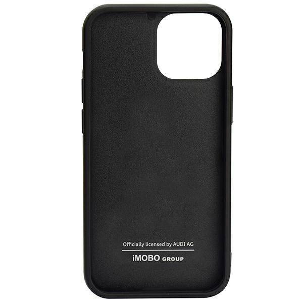 Audi Carbon Fiber Stripe iPhone 13 Pro Max 6,7&quot; schwarz/schwarz Hardcase AUS-TPUPCIP13PM-R8/D1-BK