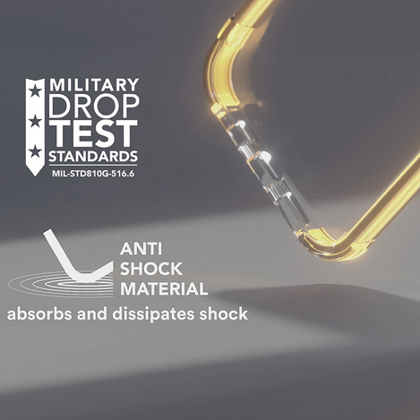 Cellularline Tetra Force Strong Guard - Etui Samsung Galaxy S24+ z powłoką MICROBAN (przezroczysty)