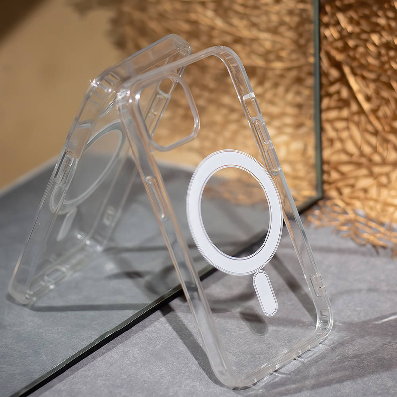 Nakładka Anti Shock 1,5 mm Magsafe do iPhone 13 6,1" transparentna