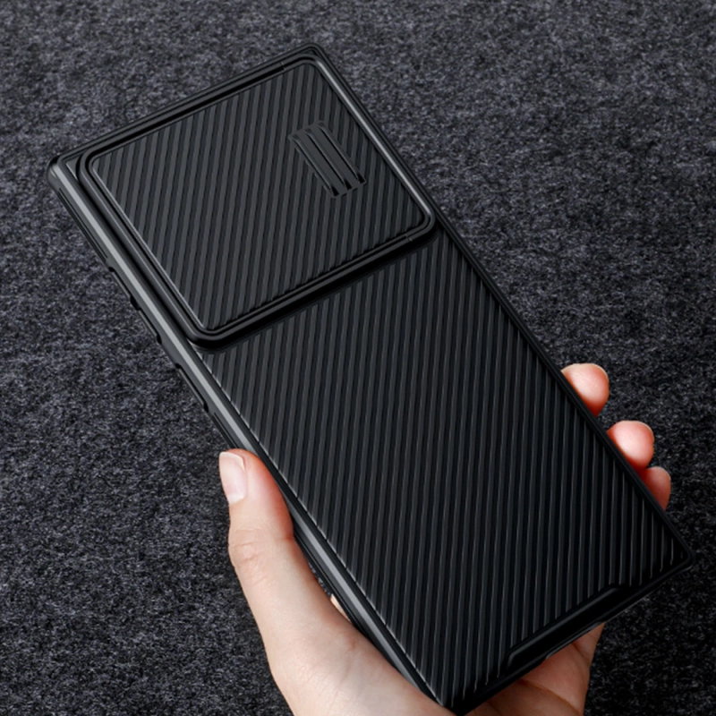Nillkin CamShield S Hülle Samsung Galaxy S23 Ultra Gepanzerte Abdeckung Kameraschutz Blau
