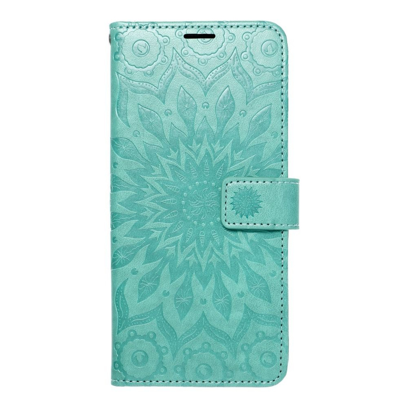 Kabura MEZZO Book do SAMSUNG A22 5G mandala zielony