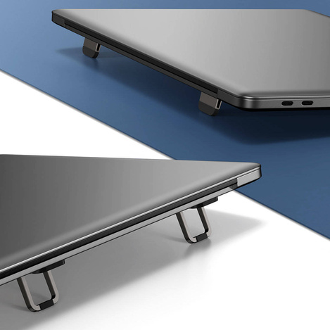 Baseus universal-Laptop-Füße (2 Stück) grau (LUZC000013)