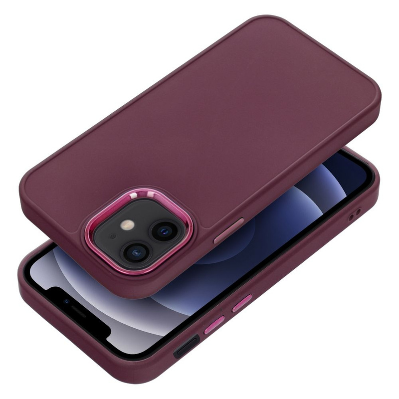 Futerał FRAME do IPHONE 12 MINI fioletowy