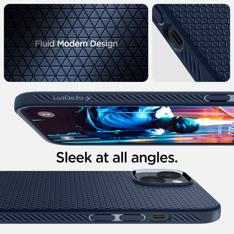 Spigen LIQUID AIR IPHONE 14 PLUS MARINEBLAU