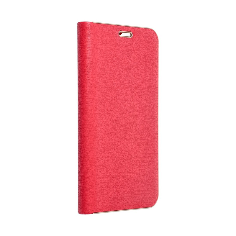 Kabura LUNA Book Gold do SAMSUNG S24 czerwony