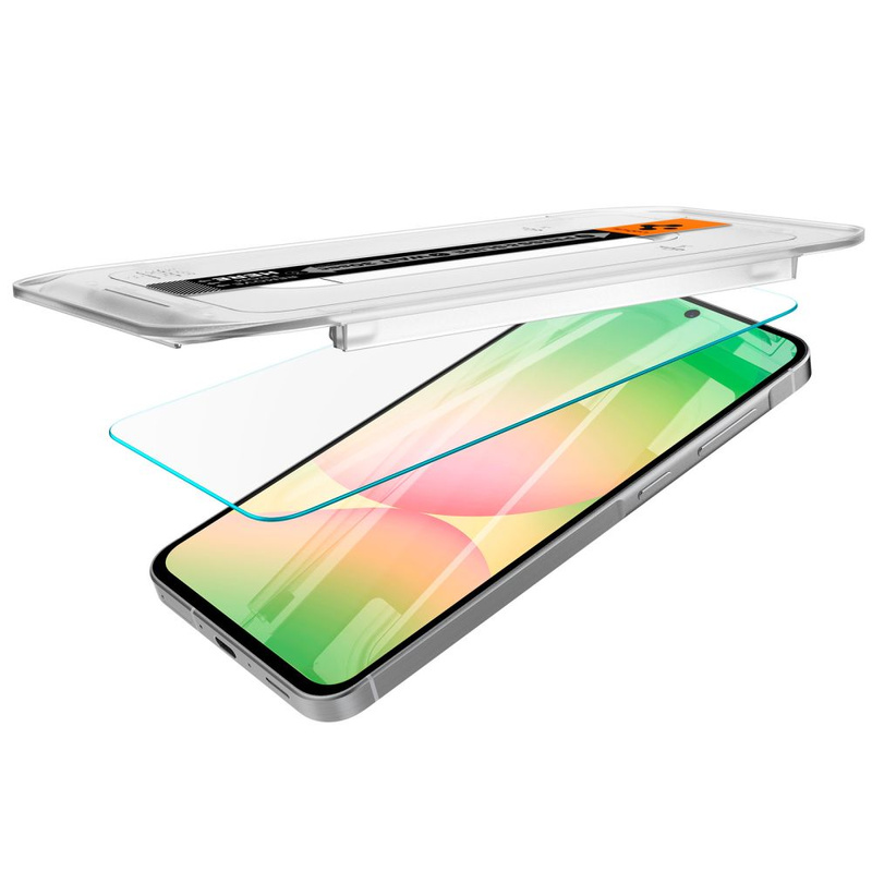 SZKŁO HARTOWANE SPIGEN GLAS.TR ”EZ FIT” 2-PACK GALAXY S24 FE CLEAR