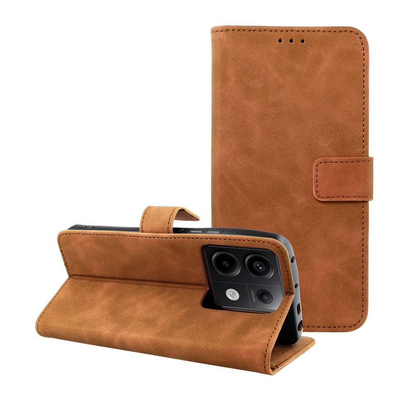 Kabura TENDER Book do XIAOMI Redmi NOTE 13 PRO 5G brązowy