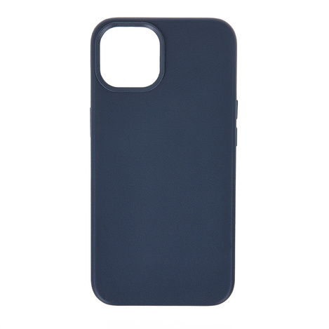 Nakładka Mag Leather do iPhone 16 6,1" ciemnoniebieska