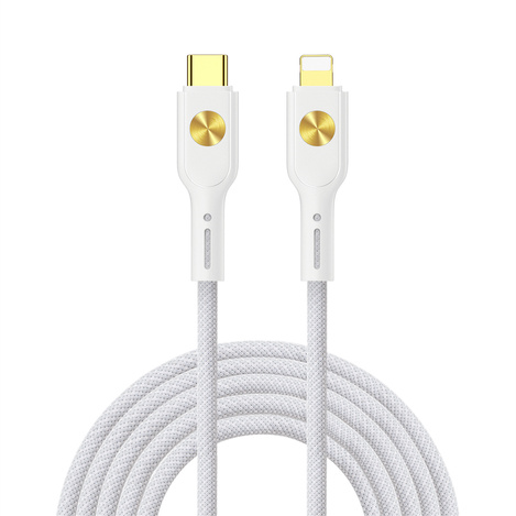 WIWU 30W kabel typ C na lightning Wi-C035 biały