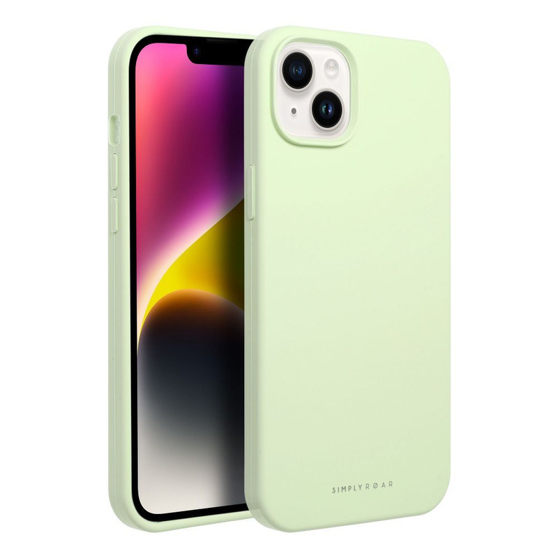 Futerał Roar Cloud-Skin - do iPhone 14 Plus Jasnozielony