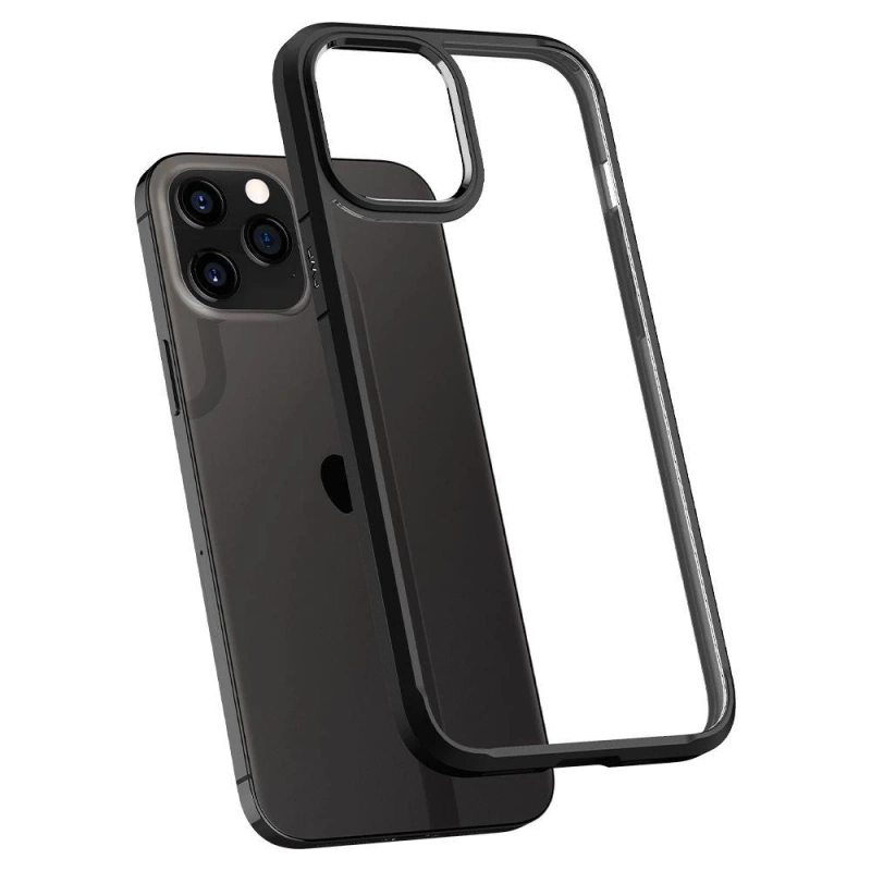 Etui IPHONE 12 / 12 PRO Spigen Ultra Hybrid Matte czarne