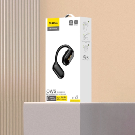 OWS Dudao U4A Bluetooth 5.3 IPX5 business headset - black