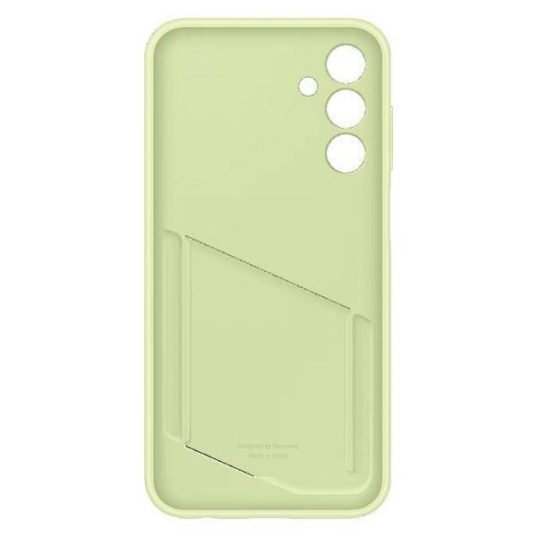 Samsung Card Slot Case EF-OA156TMEGWW with card slot for Samsung Galaxy A15 / A15 5G - green
