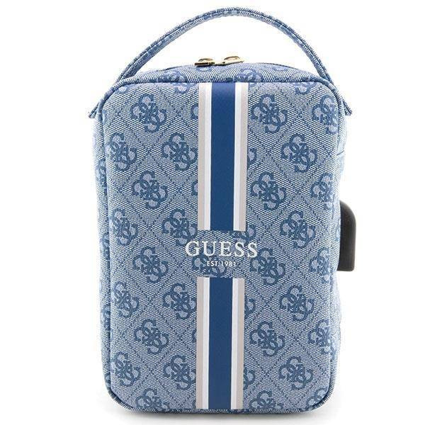 Guess Torba GUHBP4RPSB Organizer niebieski/blue 4G Printed Stripes
