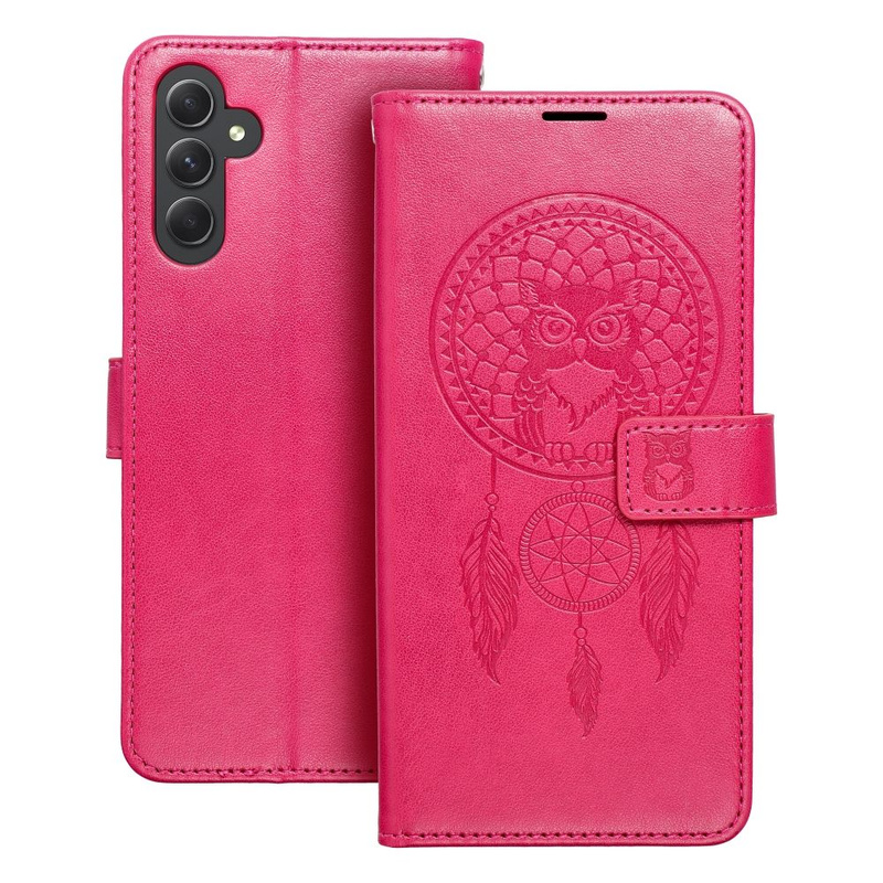 Kabura MEZZO Book do SAMSUNG A34 5G łapacz snów magenta