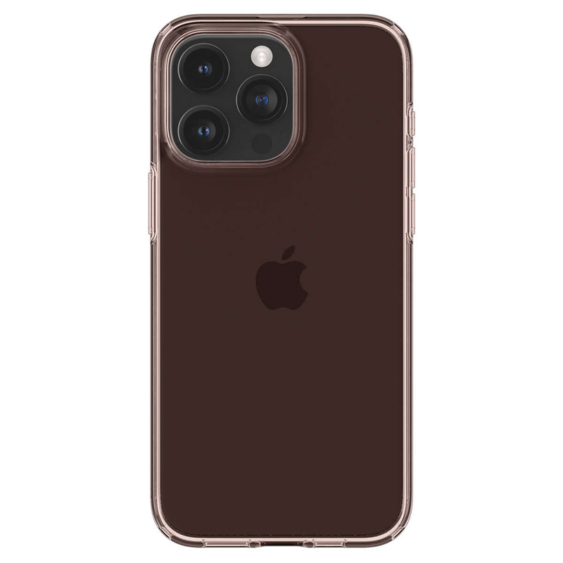 Spigen Crystal Flex, Rosenkristall – iPhone 15 Pro Max