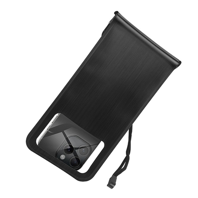 Wodoodporne etui na telefon Hoco IP68 240 x 120 x 15 mm HX53 czarne