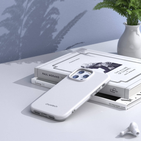 Choetech MFM Anti-Drop Case Hülle für iPhone 13 Pro weiß (PC0113-MFM-WH)