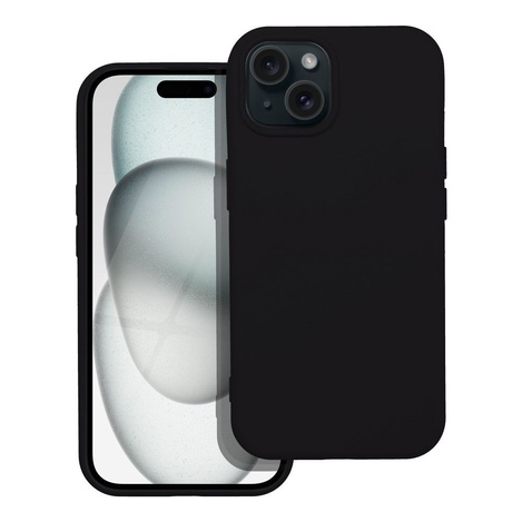Futerał SILICONE do IPHONE 15 PLUS czarny