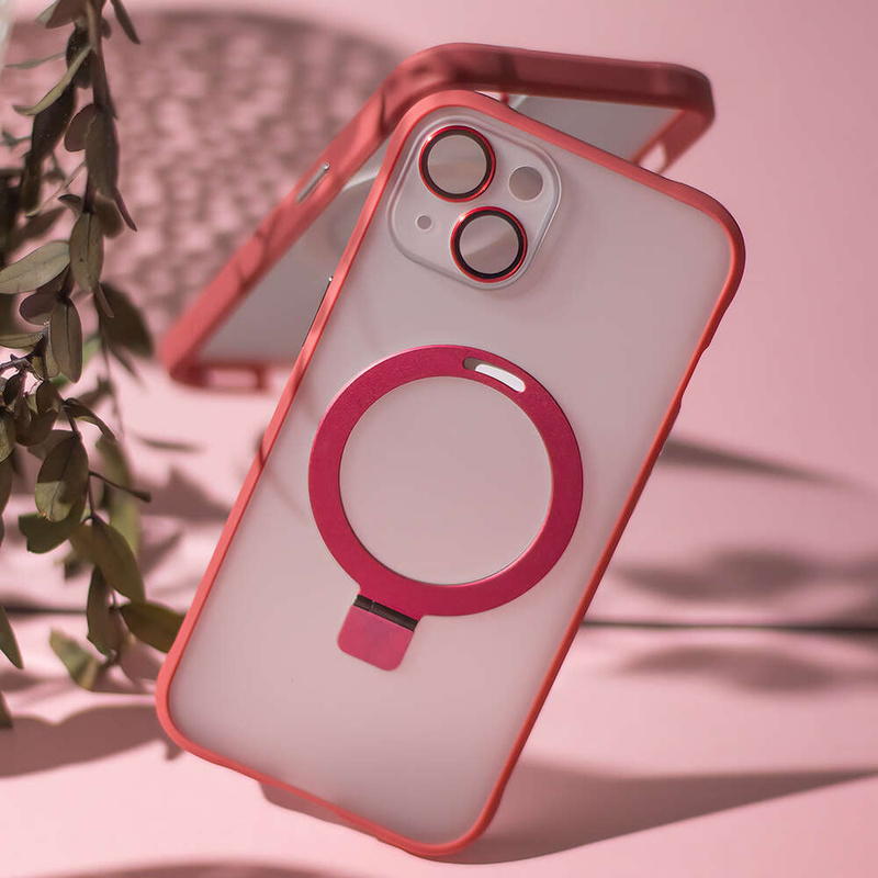 Nakładka Mag Ring do iPhone 14 Pro 6,1" czerwony