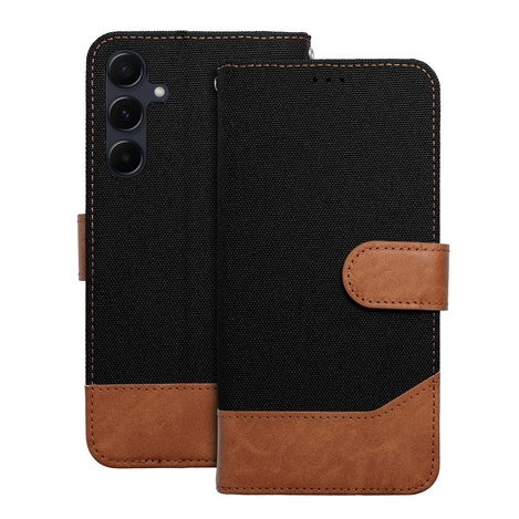 Kabura JEANS Book do SAMSUNG A12 / M12 czarny