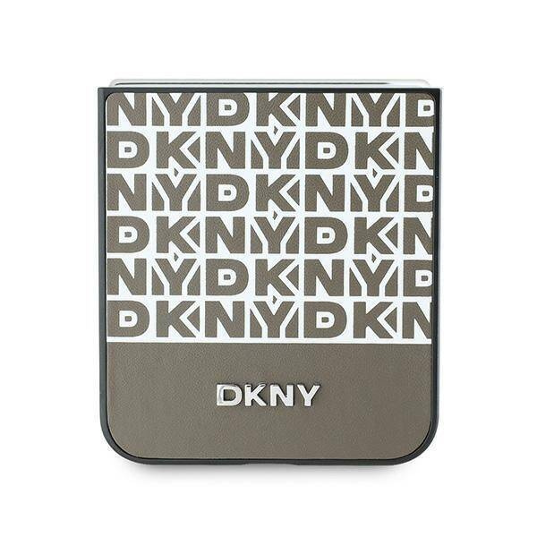 DKNY DKHCZF6PSOSPW Z Flip6 F741 brązowy/brown Repeat Pattern Bottom Stripe