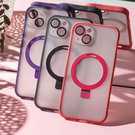 Nakładka Mag Ring do iPhone 14 Pro 6,1" czerwony