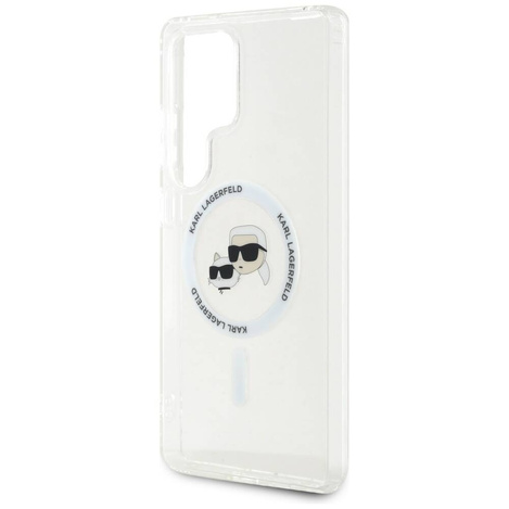 KARL LAGERFELD SAMSUNG S25 ULTRA WHITE CHOUPETTE&KARL HEADS KLHMS25LHLSKCH