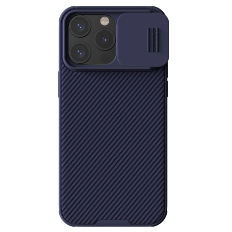 Nillkin CamShield Pro magnetische Hülle für iPhone 15 Pro Max mit Kameraschutz – Lila