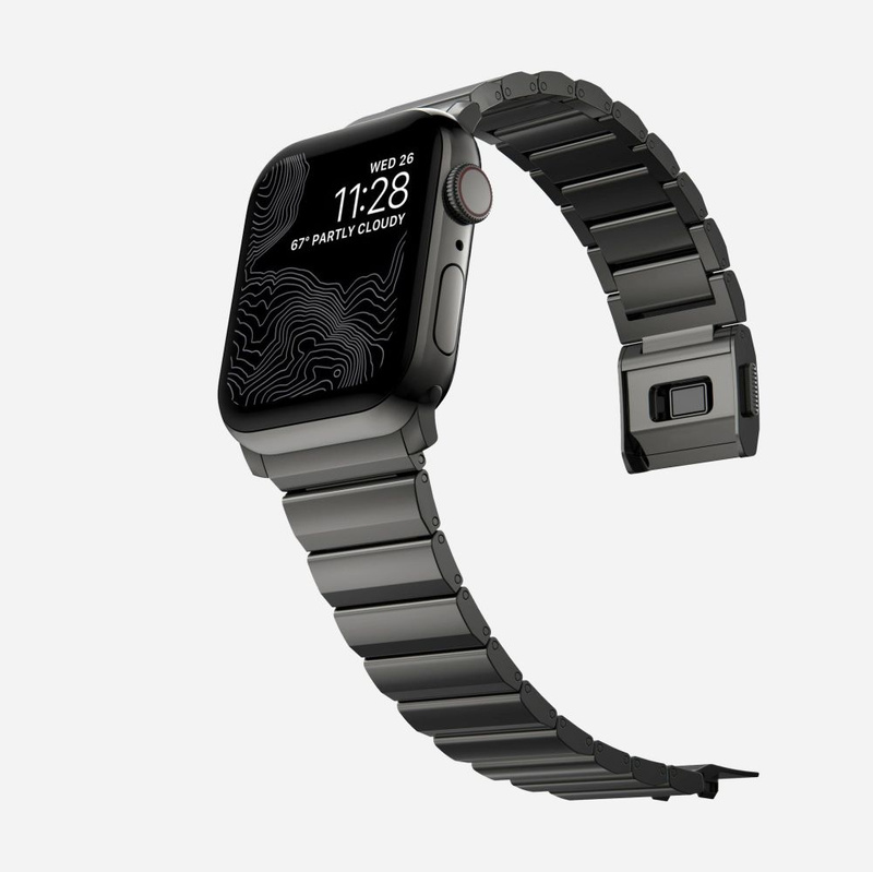 TECH-PROTECT STEELBAND APPLE WATCH 6 / 7 / 8 / 9 / 10 / SE / ULTRA 1 / 2 (44 / 45 / 46 / 49 MM) BLACK