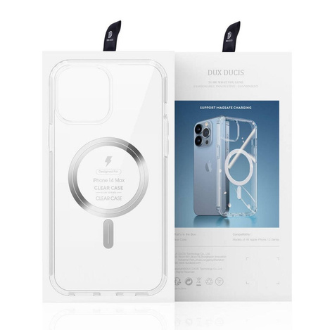 DUX DUCIS Clin Mag - przezroczyste etui kompatybilne z MagSafe do iPhone 14 Plus