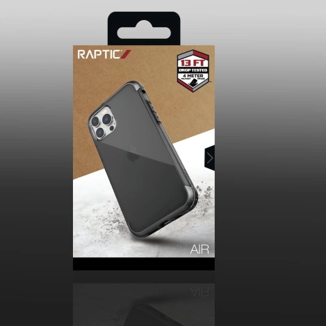 Raptic X-Doria Air Case für iPhone 14 Pro Max gepanzerte Hülle schwarz