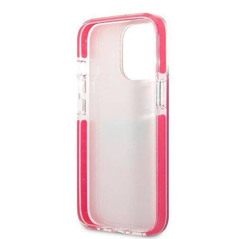 Original Handyhülle IPHONE 13 PRO MAX Karl Lagerfeld Hardcase Choupette Head (KLHCP13XTPECPI) rosa