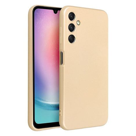 Futerał METALLIC do SAMSUNG A25 5G złoty