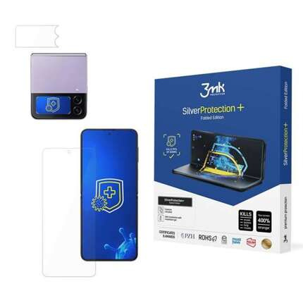 Schutzfolie SAMSUNG GALAXY Z FLIP 5 3MK SilverProtection+ Folded Edition