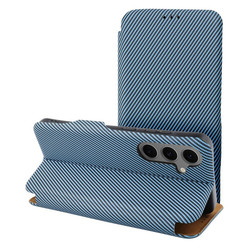 Kabura FOLIO Side Magnet do SAMSUNG A56 5G niebieski