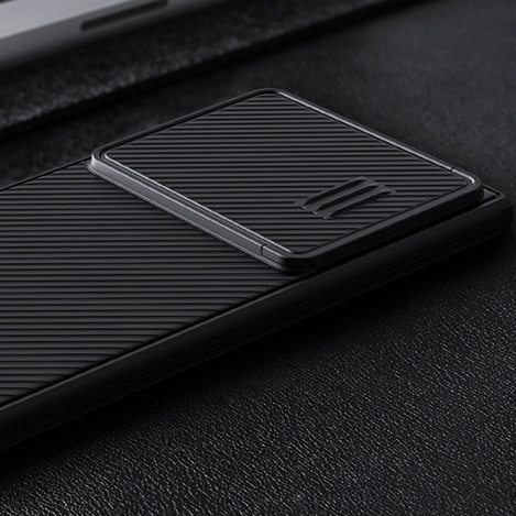 Nillkin CamShield S Hülle für Samsung Galaxy S23 Ultra Armoured Cover Camera Cover grün