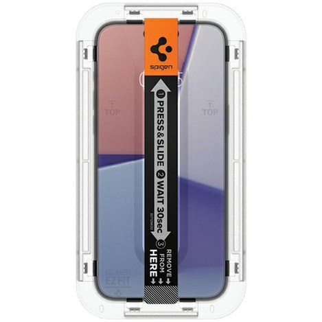 SPIGEN GLAS.TR EZ FIT IPHONE 15 PLUS CLEAR 2-PACK