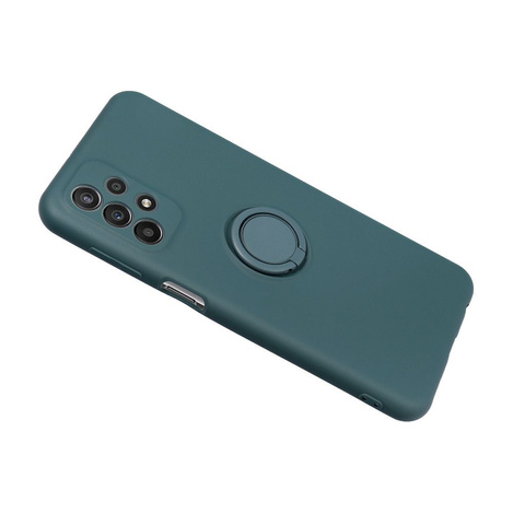 Futerał SILICONE RING do SAMSUNG A16 5G / A16 4G zielony