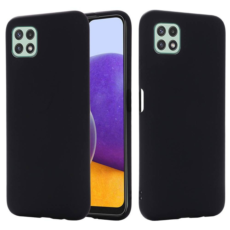 Case SAMSUNG GALAXY A22 5G Silicone case black
