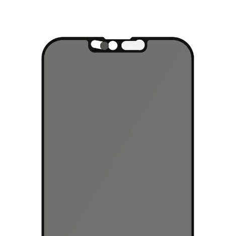 Tempered Glass 5D IPHONE 13 / 13 PRO PanzerGlass E2E Microfracture Case Friendly CamSlider Privacy Antibacterial (P2748) black