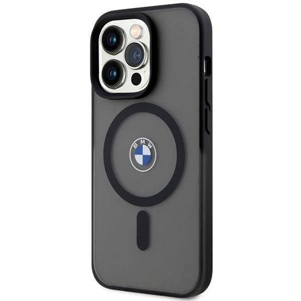 Case BMW BMHMP14LDSLK iPhone 14 Pro 6.1&quot; black/black hardcase Signature MagSafe
