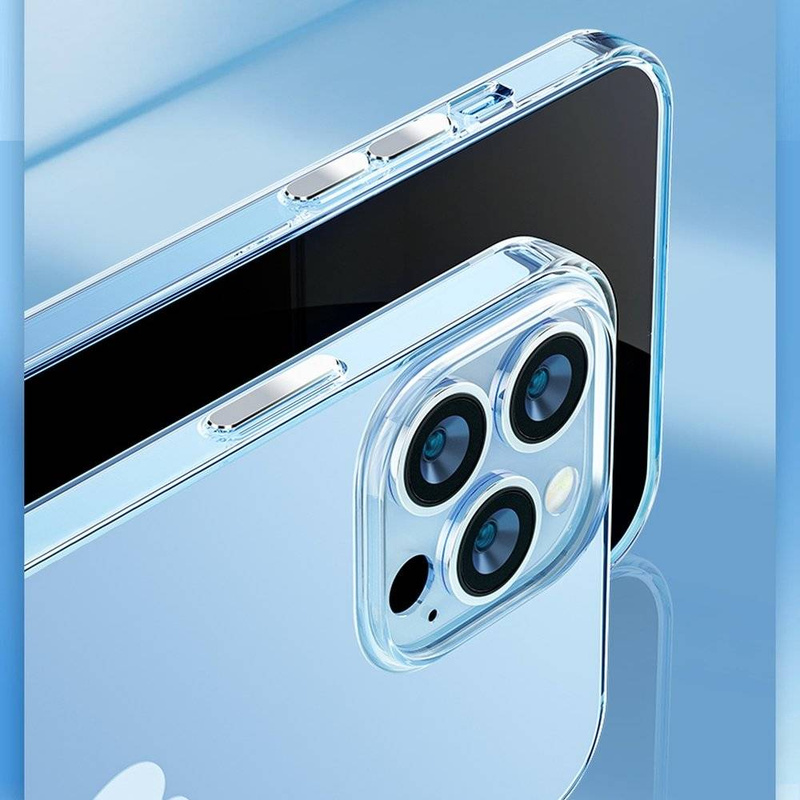 Kingxbar Elegant Series Hülle iPhone 13 Pro Max Hülle Rückseite transparent
