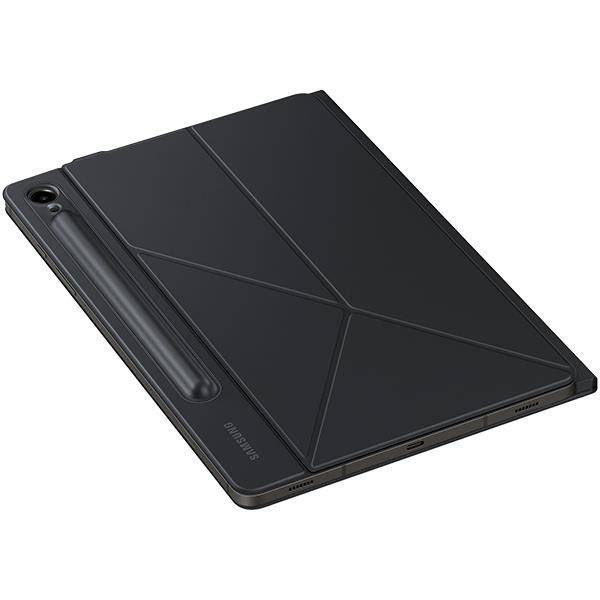 Klapphülle mit Ständer für Samsung Galaxy Tab S9 Smart Book Cover – Schwarz