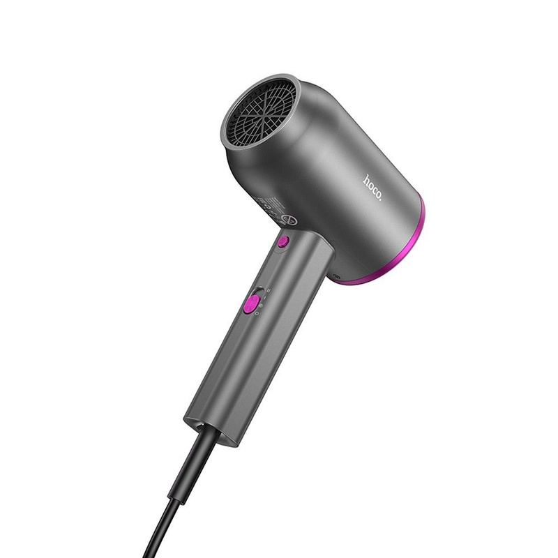 HOCO suszarka do włosów z ciepłym i zimnym powietrzem HP13 czerwony róż