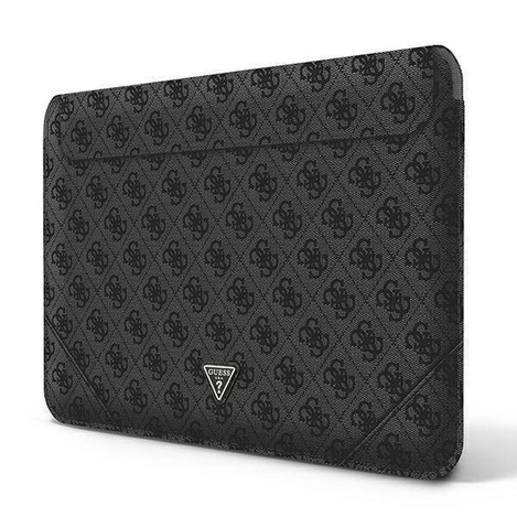 Guess Sleeve GUCS14P4TK 13/14" czarny/black 4G Uptown Triangle logo