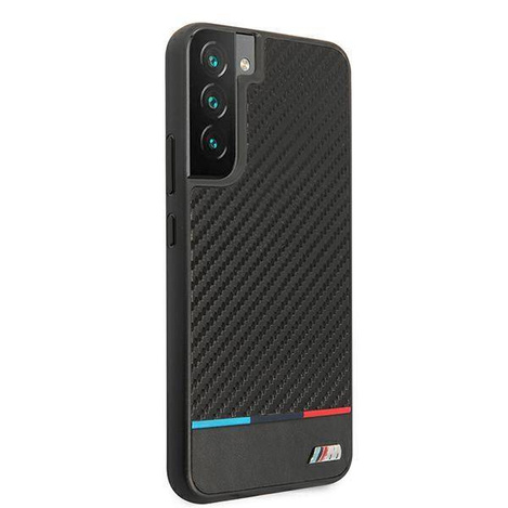 Hardcase case BMW BMHCS22MPUCARTCBK S22 + S906 black / black M Collection Triangles